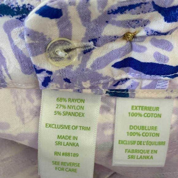 LILLY Pulitzer, Kelly Skinny Ankle Pants-lilac verben Rock the dock, 4 - Picture 9 of 16